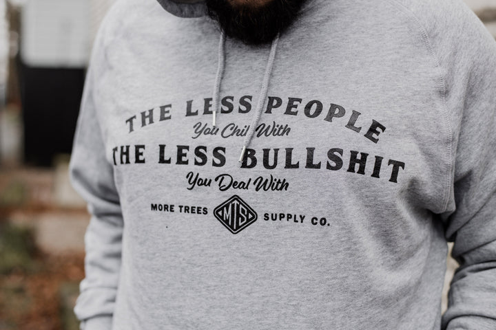 Less People Premium Mid-weight Pullover Hoodie