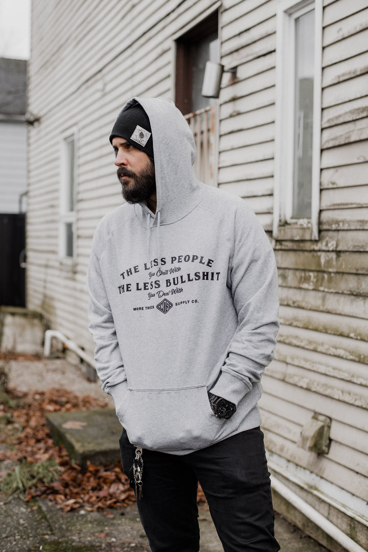 Less People Premium Mid-weight Pullover Hoodie