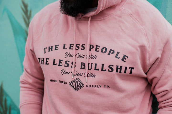 Less People Premium Mid-weight Pullover Hoodie