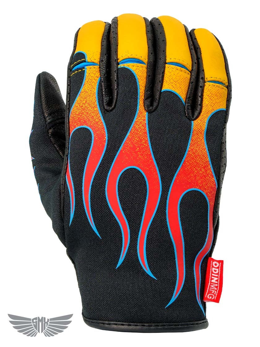 Odin Mfg. Combustion SMX Gloves - Hot Rod
