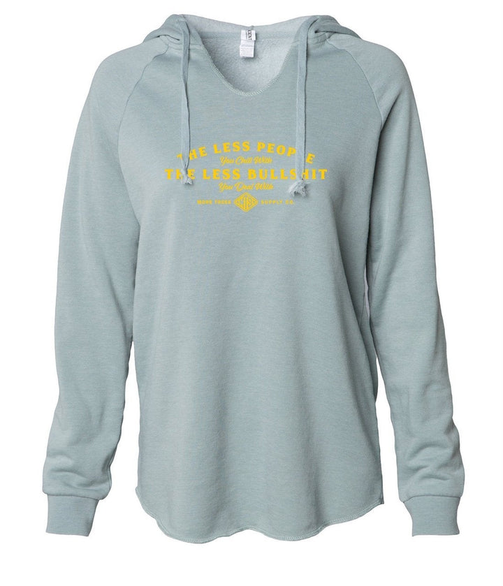 Sudadera con capucha para mujer Less People