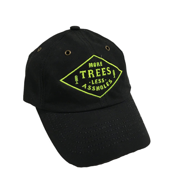 More Trees Embroidered Oilskin Hat
