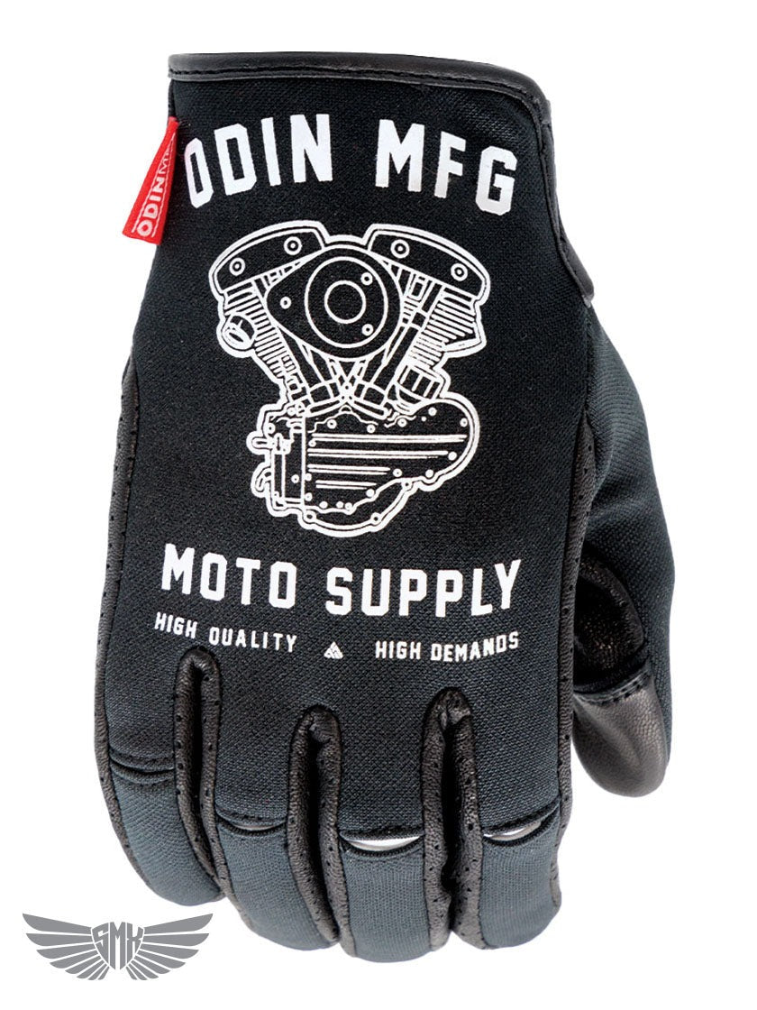 Odin Mfg. Moto Supply SMX Motorcycle Gloves - Shovelhead