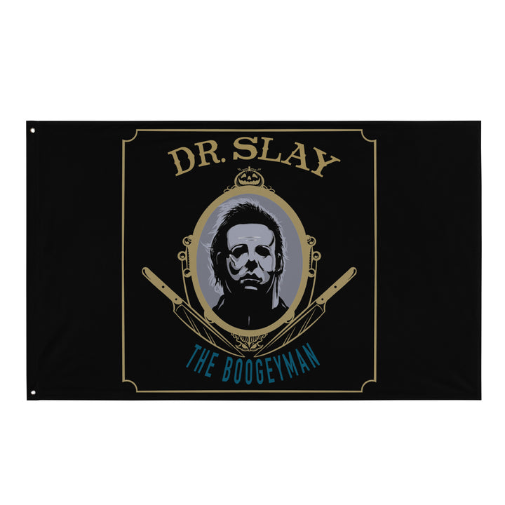 Drapeau Dr Slay - Noir