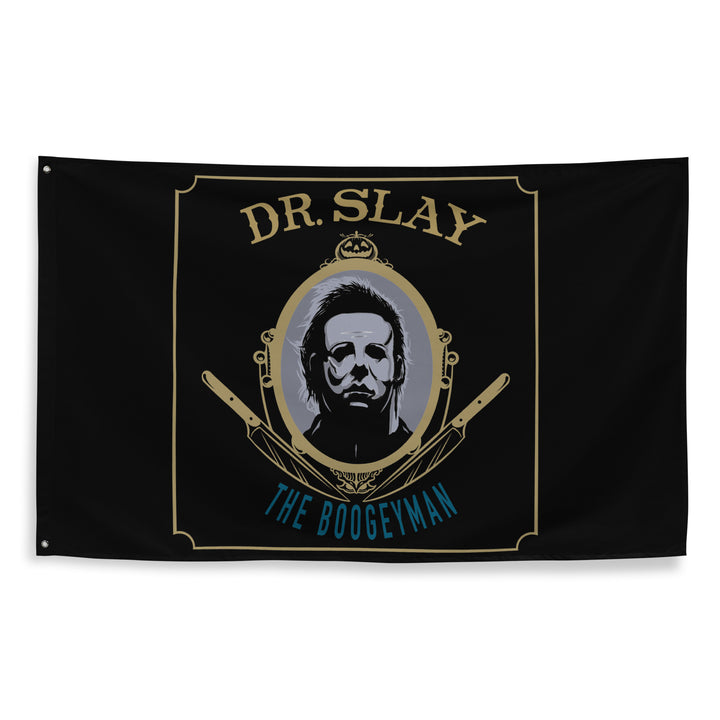 Drapeau Dr Slay - Noir