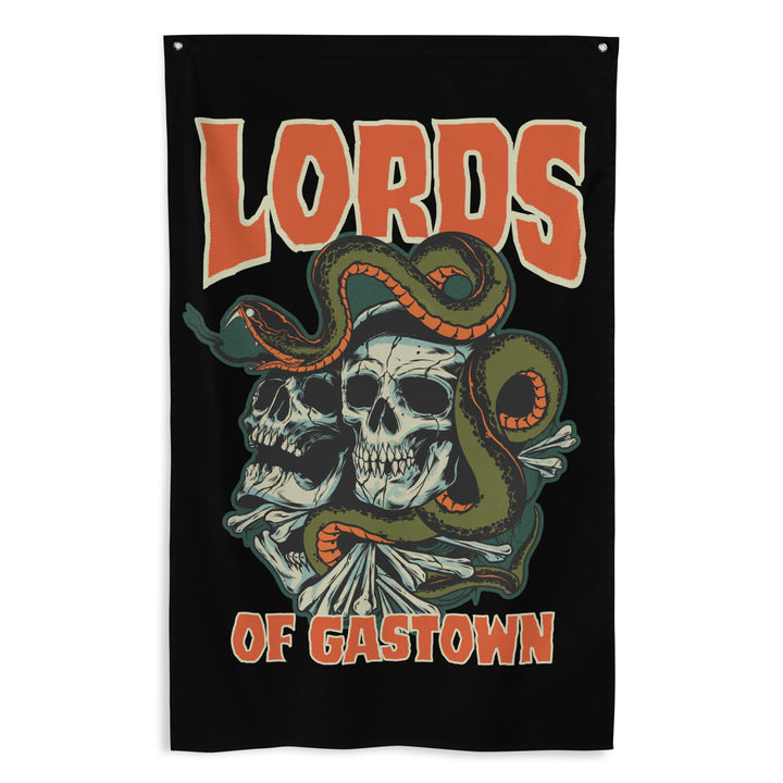 Drapeau « Pas de serpents » - Noir