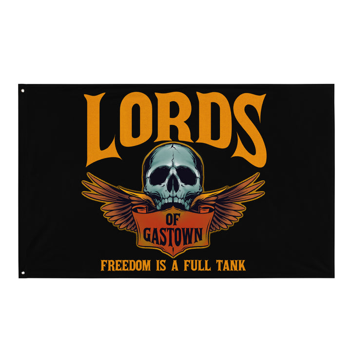 Drapeau Skullwing - Noir