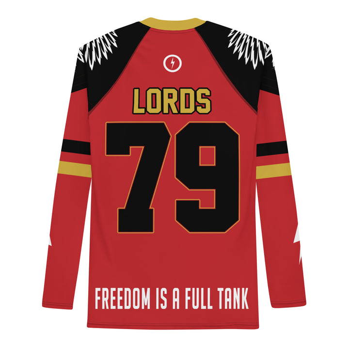 Camiseta de protección contra erupciones Fire Bird - Roja