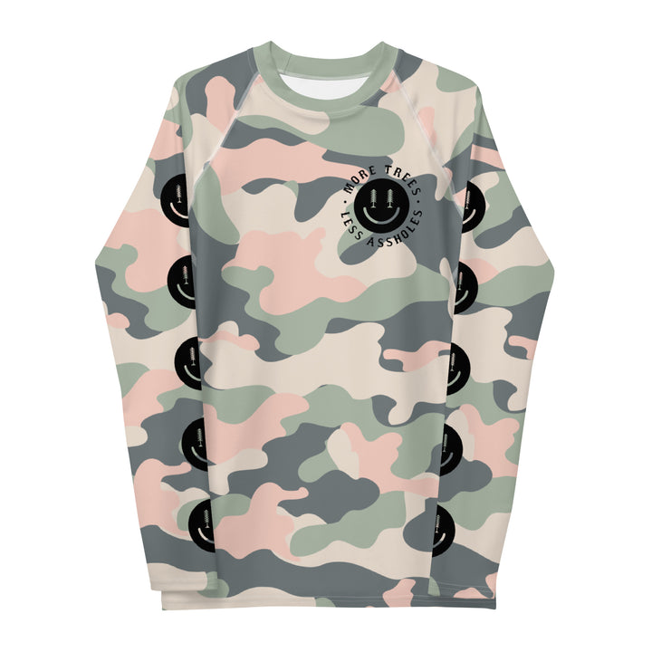 Lords x More Trees Rash Guard - Pink Camo