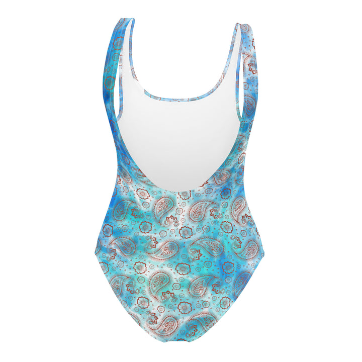 Team Lords Swimsuit - Blue Tie Dye Bandana