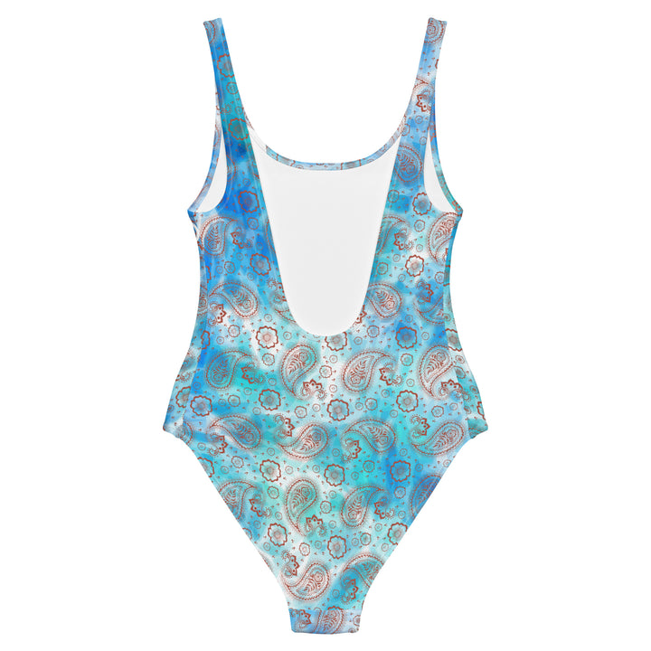 Team Lords Swimsuit - Blue Tie Dye Bandana