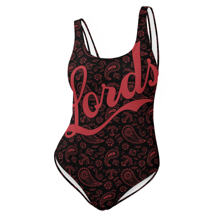 Team Lords Swimsuit - Black/Red Bandana