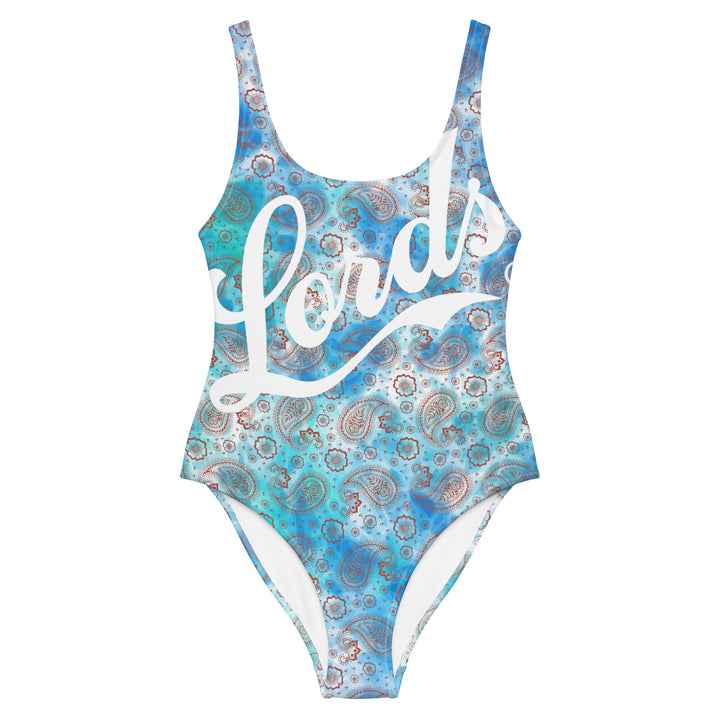 Team Lords Swimsuit - Blue Tie Dye Bandana
