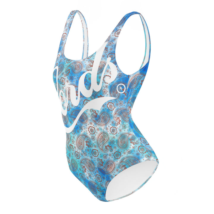 Team Lords Swimsuit - Blue Tie Dye Bandana