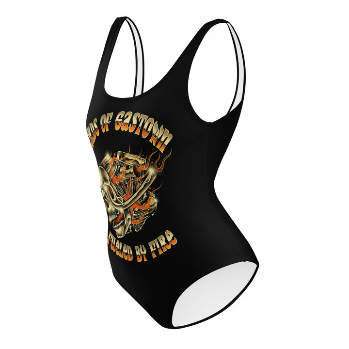 Fueled By Fire Swimsuit - Black