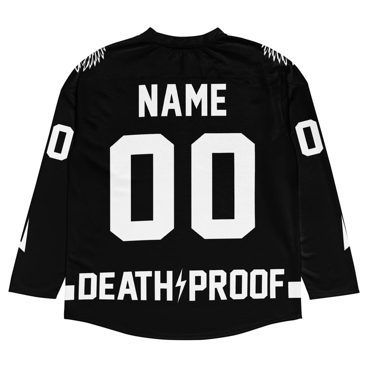 Camiseta de hockey personalizada del Jefe OG - Negra