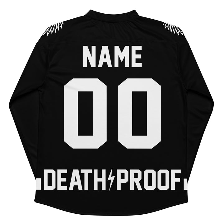 Camiseta de hockey personalizada del Jefe OG - Negra