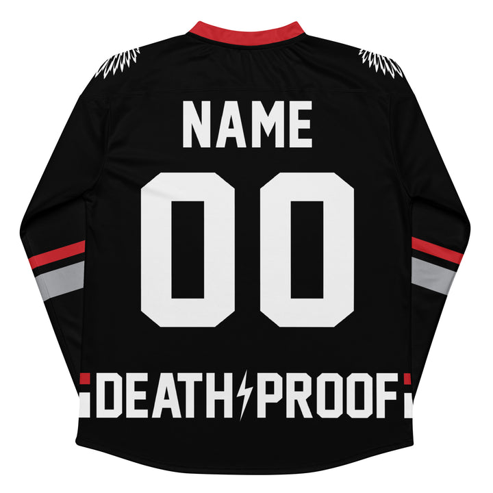 Camiseta de hockey personalizada del equipo Lords - Negra