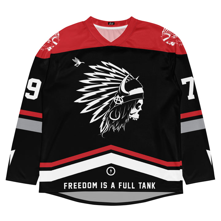 Maillot de hockey OG Chief - Noir/Rouge