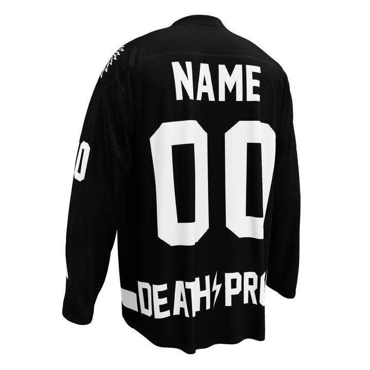 Camiseta de hockey personalizada del Jefe OG - Negra