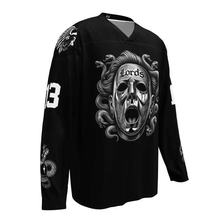 Medusa Myers Hockey Jersey - Black
