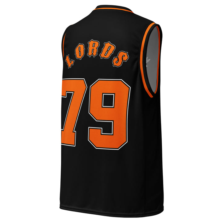 Maillot OG Chief Hardwood - Noir/Orange