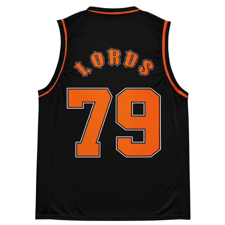 Maillot OG Chief Hardwood - Noir/Orange