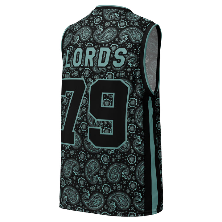 Camiseta Chief Rocka Hardwood - Baja Blue Paisley