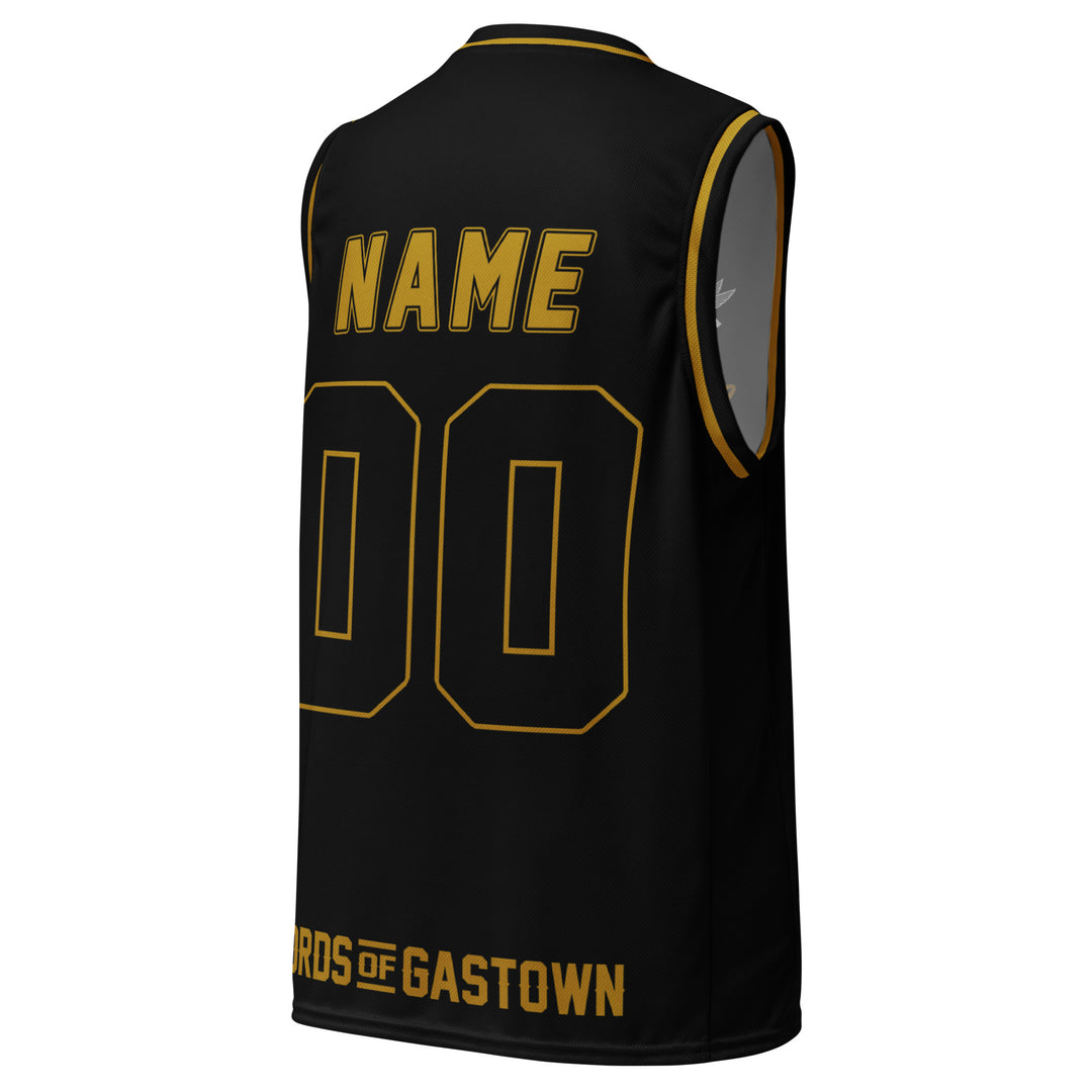 Camiseta personalizada del Chief Rocka Hardwood - Negro vintage