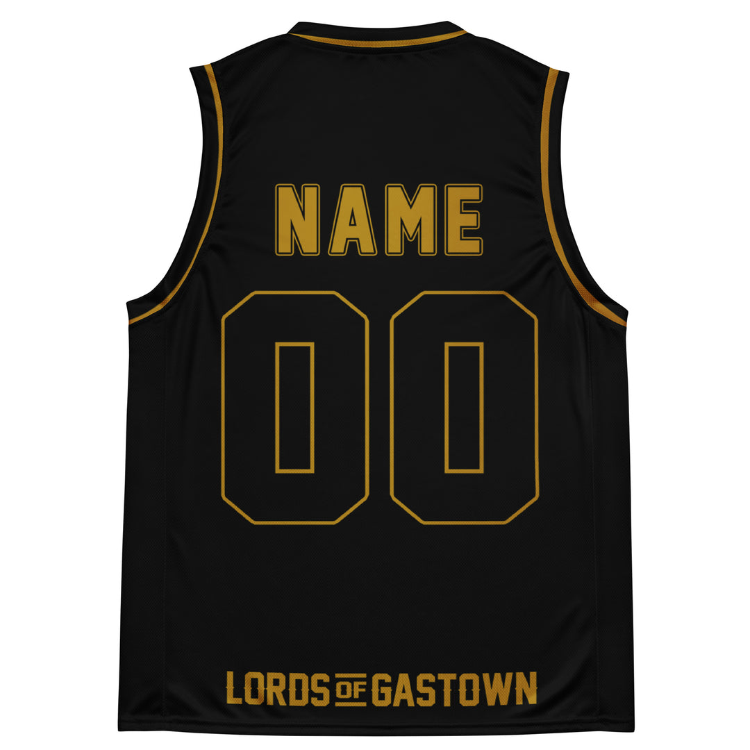 Camiseta personalizada del Chief Rocka Hardwood - Negro vintage