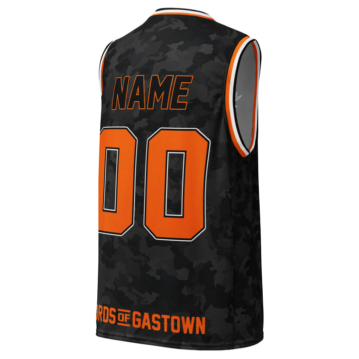 Custom Covert Hardwood Jersey - Black Camo