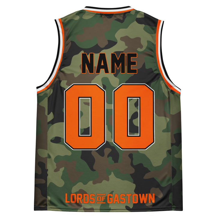 Custom Covert Hardwood Jersey - Green Camo