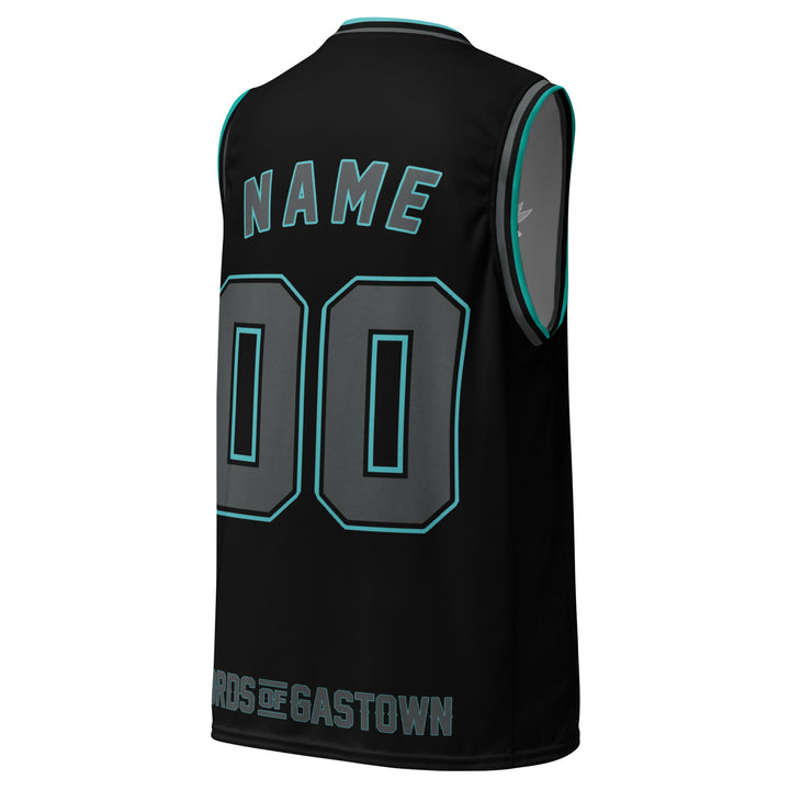 Custom Griz Hardwood Jersey - Black