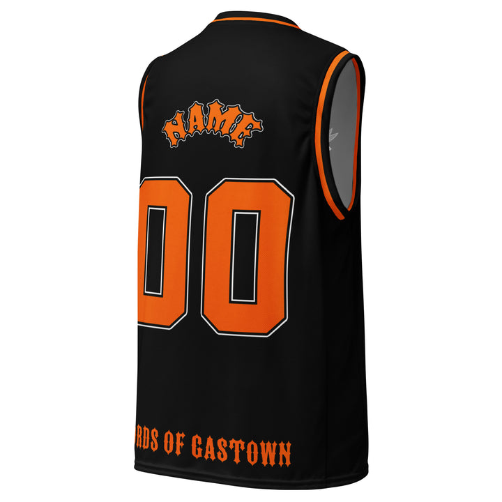Custom OG Chief Hardwood Jersey - Black/Orange
