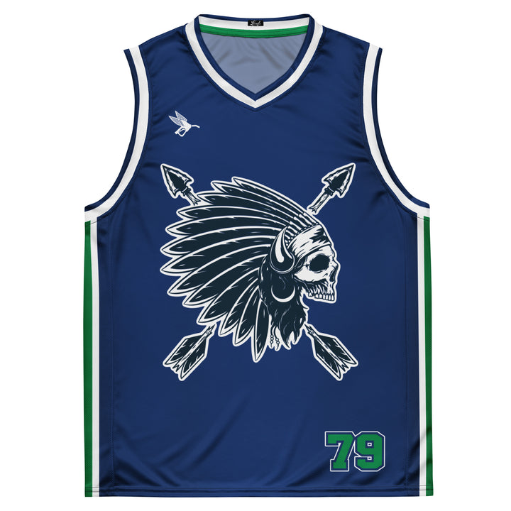 Camiseta Chief Rocka Hardwood - Azul