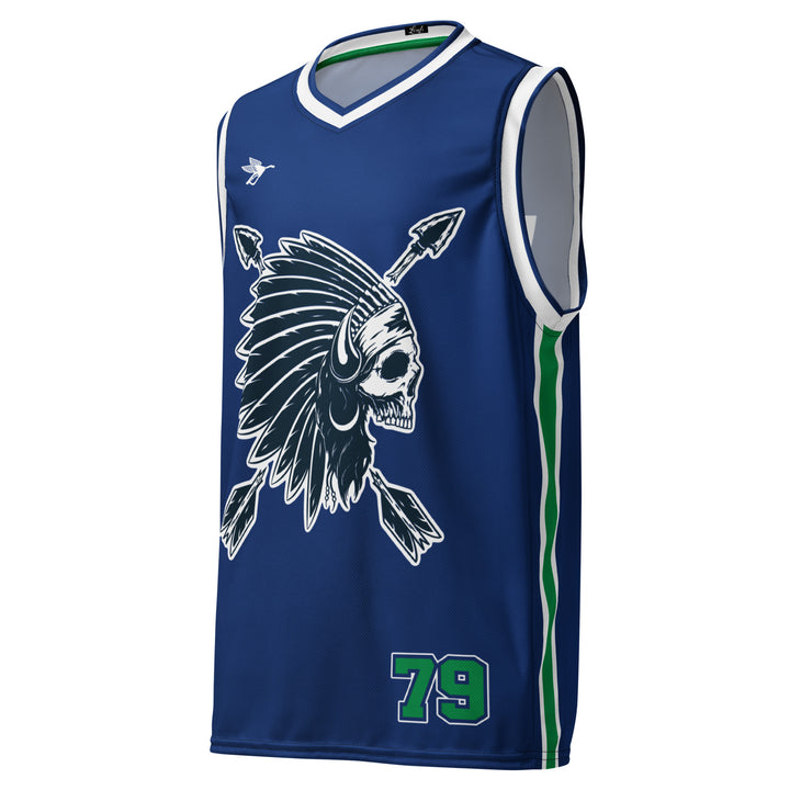 Camiseta Chief Rocka Hardwood - Azul