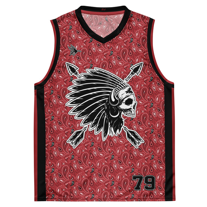 Camiseta Chief Rocka Hardwood - Paisley rojo