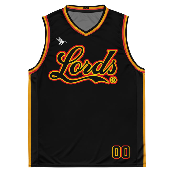 Custom Throwback Hardwood Jersey - Black