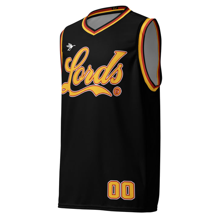 Custom Gino Hardwood Jersey - Black