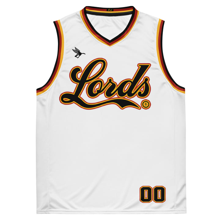Custom Gino Hardwood Jersey - White