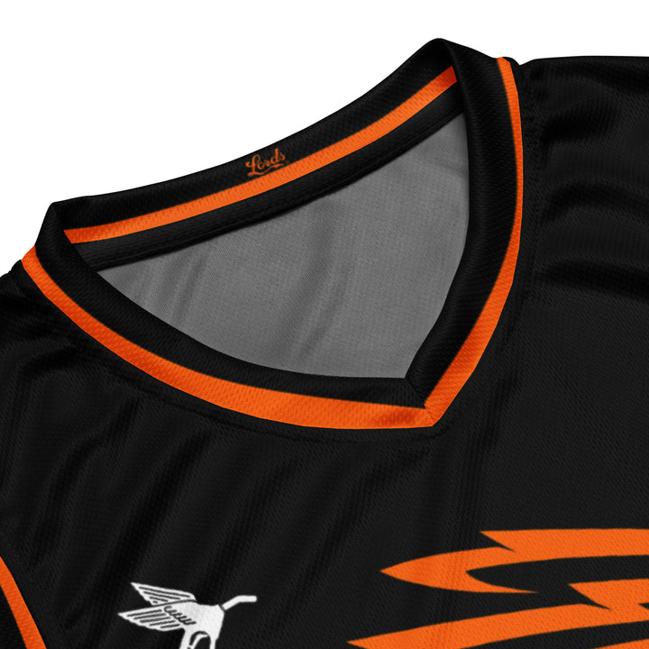 Maillot OG Chief Hardwood - Noir/Orange