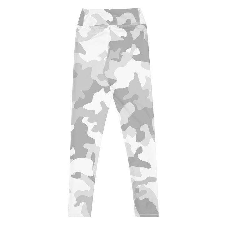 Leggings Pitstop de tiro alto para mujer - Camuflaje blanco