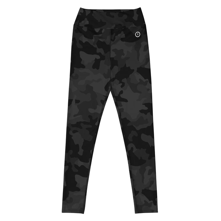 Leggings Pitstop de tiro alto para mujer - Camuflaje negro