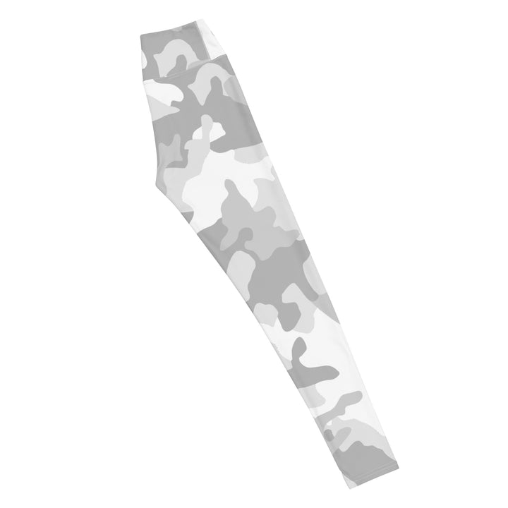 Leggings Pitstop de tiro alto para mujer - Camuflaje blanco