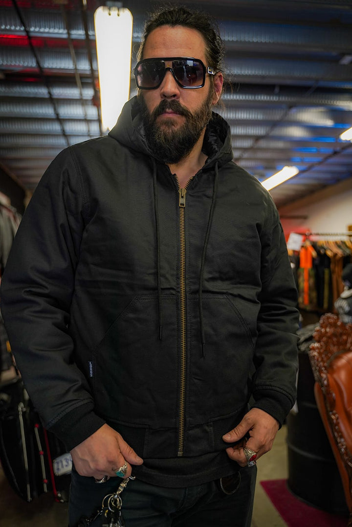 The Pipeliners Jacket - Black Canvas