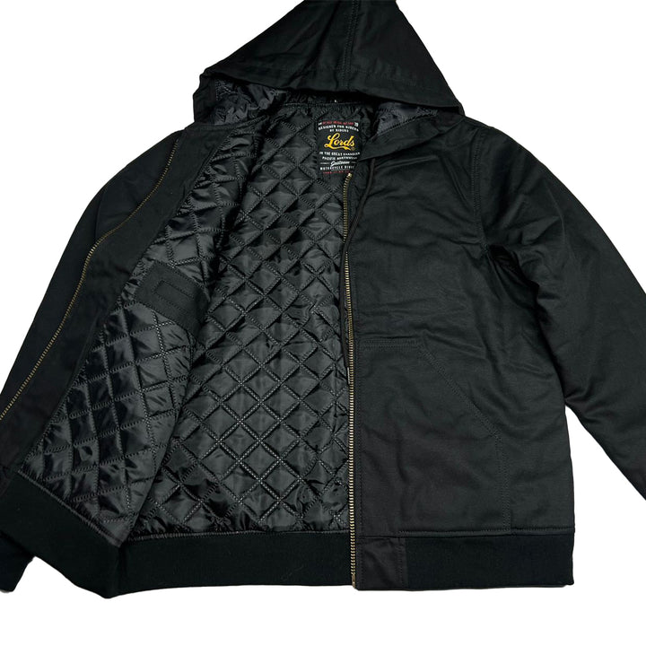 The Pipeliners Jacket - Black Canvas