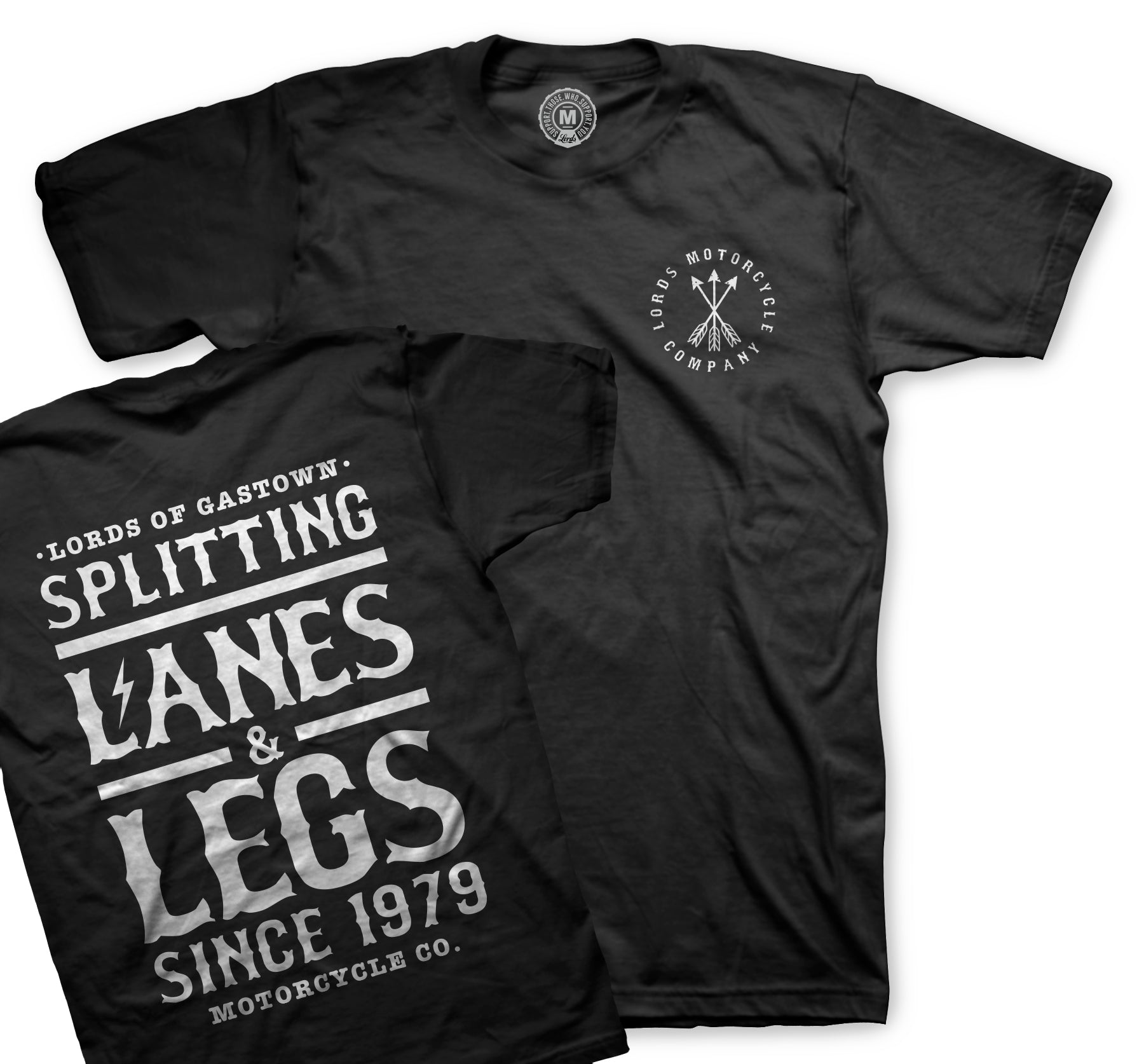 Splitting Lanes Tee – Lords Original Gastown Supply Co.