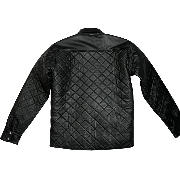 Chaqueta reguladora Lords x Cleaver Culture - Sherpa de cuero negro