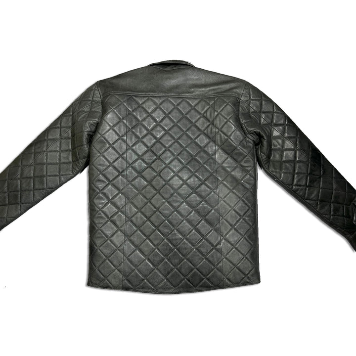 Chaqueta reguladora Lords x Cleaver Culture - Sherpa de cuero gris