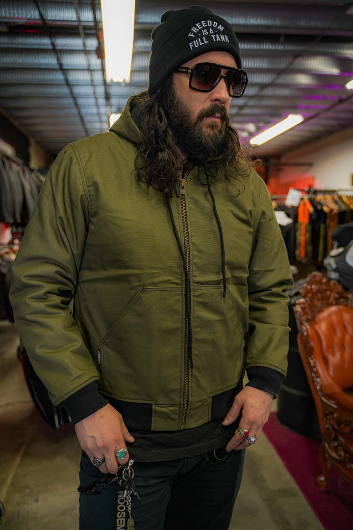 The Pipeliners Jacket - Olive Canvas
